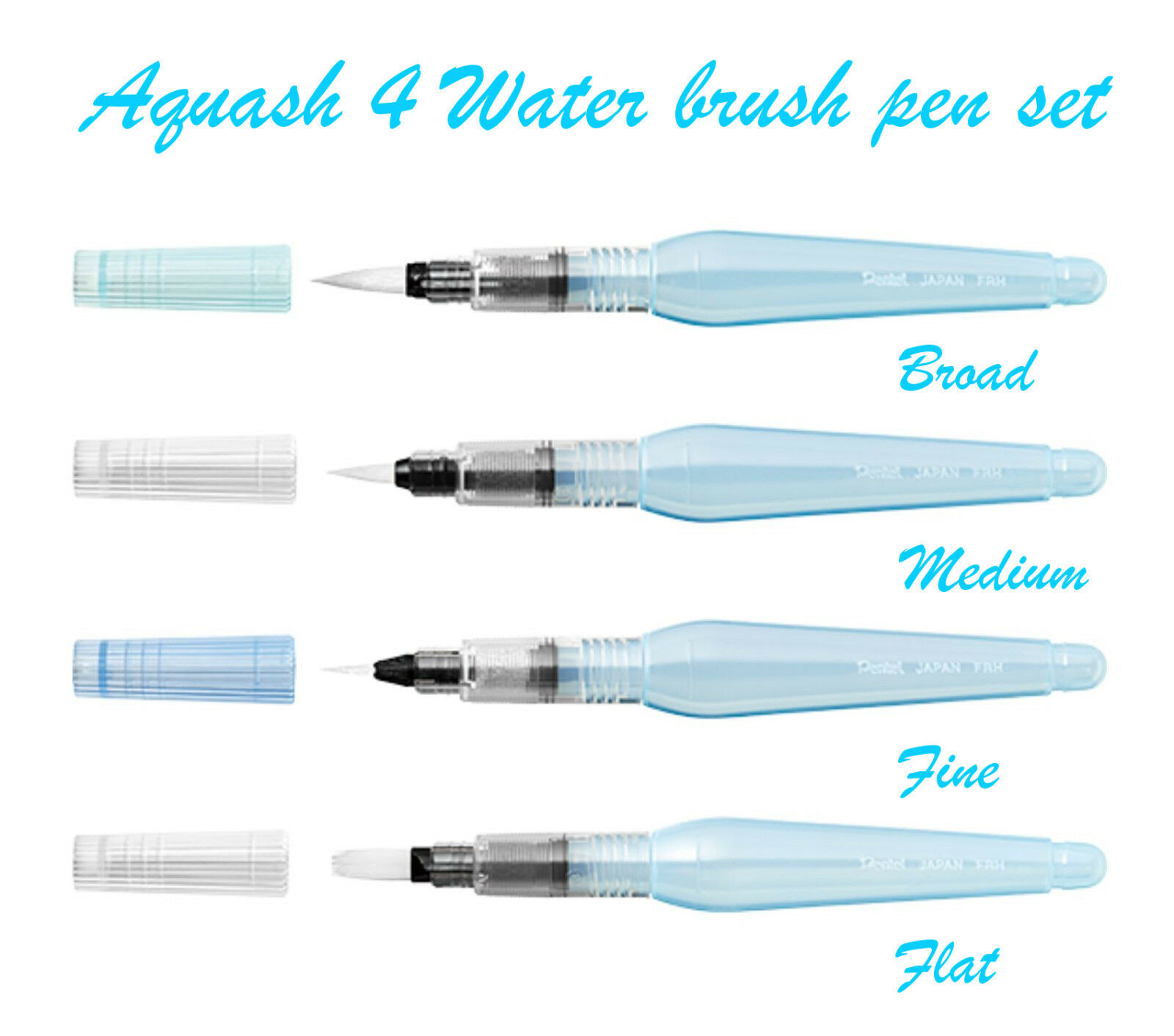 Pentel Aquash Water Brush, Fine Point
